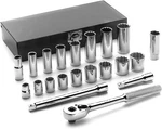 Wright Tool A34 - 3/8INCH Drive 21 Piece Plastic Boxed Set. Fixed Price $147.16.