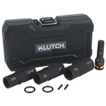 Klutch 1/2IN. Drive Flip Impact Socket Set, 4 Pcs.. Fixed Price $34.99.