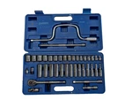 Westward 3/8IN Drive Metric Socket And Ratchet Set With Extensions. Fixed Price $44.99.