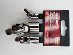 Husky 1/4, 3/8 And 1/2 In. Universal Joint Set (3-PIECE). Fixed Price $14.95.