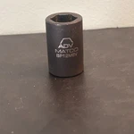 Matco Tools "adv" BP12M6V, 3/8" Drive, 12MM. Impact Socket, Shallow, Point.. Fixed Price $12.34.