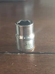 Craftsman 3/8" 6 Point Drive Shallow Easy Read Laser Etched Socket 45823. Fixed Price $5.00.
