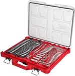 Milwaukee 48-22-9486 Packout 106 Piece Sae & METRIC1/4" 3/8 Drive Socket Set. Fixed Price $309.70.