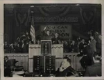 1936 Press Photo Alf Landon Speaking Duquesne Gardens, Pittsburgh - NEF28951. Fixed Price $24.99.