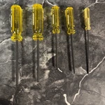 Pieces Bondhus Balldriver Hex Screwdriver 10645 Sizes 5/32,9/64,7/64,1/8,5/64. Fixed Price $21.00.