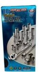 Channellock 3/8" Socket And Ratchet Set 38181 New. Fixed Price $44.95.