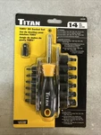 New Titan Torx Bit Socket Set 14 Pc. Pn: 16190. Fixed Price $18.00.