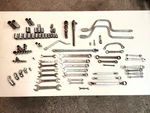 Indestro Usa Tools Wrenches Sockets Ratchet Breaker Bar Vintage Made. Fixed Price $79.95.