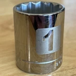Craftsman 1" Shallow Socket 1/2" Drive 12 Point Easy Read Gk 34054 Usa Nos. Fixed Price $17.95.