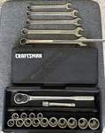 Craftsman 46304 - 16PC 3/4" Dr. 12PT Sae Socket Set + 5 Bonus Made In Usa. Fixed Price $488.00.