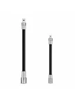 Neiko 00239A Flexible Extension Bar Set (2 Piece), 1/4" 3/8" - 6" 8", Clear. Fixed Price $9.95.