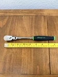 Snap-on Tools Usa THLF72 Green 1/4" Drive Flex Head Ratchet Soft Grip New. Fixed Price $160.00.