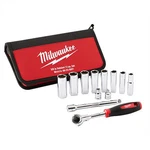 Milwaukee 48-22-9001 Tool 12PC 3/8" Drive Metric Socket Set. Fixed Price $93.12.