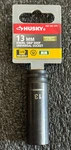 Husky 3/8 13MM Knurl Grip Deep Universal Socket New. Fixed Price $7.50.