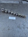 10PC Sears Craftsman Usa Nos Metric Socket Set 3/8 Drive 10-19MM 6 Point 43542. Fixed Price $29.99.