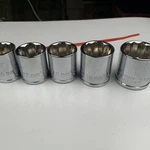 Popular Mechanics Pm 5PC 3/8 Drive 12PT Metric Sockets, 16-19, 21MM, Taiwan Red. Fixed Price $11.00.