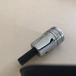 Snap-on Tools SA10A 1/2 5/16 Sae Hex Bit Chrome Socket Driver Allen. Fixed Price $21.00.