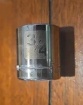 Craftsman 3/4" 6 Point 3/8" Drive Shallow Easy Read Laser Etched Socket 45829. Fixed Price $5.00.