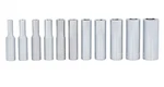Craftsman 1/4 In. Drive 6-POINT Standard Sae Deep Socket Set 11-PIECE CMMT12050. Fixed Price $28.95.