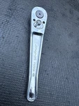 Snap-on Tools Usa FN720A Polish Chrome Ratchet 3/8" Drive Short Handle 6" Long. Fixed Price $109.00.