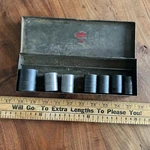 Vintage Craftsman 7PC Impact Socket Set Drive Point Usa 15/16"-1/2". Fixed Price $47.99.