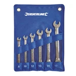 Silverline Combination Ratchet Spanner Wrench Set, 6 Pieces 8- 17MM Brand New. Fixed Price $21.71.