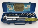 Cen-tech (steelcraft) 21 Piece 3/8" & 1/4" Drive Socket Wrench Set (no. 2422SWR). Fixed Price $79.95.