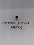 Snap On Tools 3/8" Drive 6-POINT Metric 16MM Shallow Socket Chrome FSM161 Usa. Fixed Price $14.95.