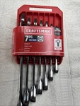 Craftsman CMMT87019 Pc Metric Ratcheting Wrench Set Brand New -ships Free. Fixed Price $50.00.