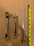Snap XS2226 11/16-13/16 12 Point. OEX-180 9/16 Combination Wrench. Fixed Price $17.00.