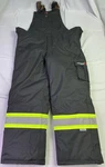 Viking Men's -22F Insulated Journeyman 300D Tri-zone Bib Pants-black-xl. Fixed Price $75.00.