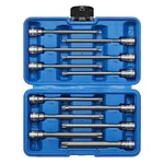 Ementol 12PCS 3/8" Drive Extra Long Torx Bit Socket Set, Cr-v, Assorted Sizes. Fixed Price $55.94.
