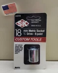 New Sk 18MM Metric Socket 3/8" Drive - 6 Point 22218 Usa. Fixed Price $12.95.