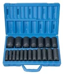 Grey Pneumatic 1319D 1/2" Drive Piece Deep Length Fractional Master Set New!. Fixed Price $194.12.