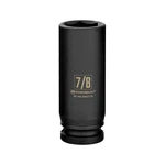 Powerbuilt 1/2 Inch Drive X 7/8 Point Deep Impact Socket - 647176. Fixed Price $17.95.