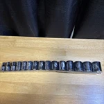 Armstrong 12 Point 1/2 Drive 15 Piece Socket Set 3/8 To 1/4 Excellent. Fixed Price $110.00.