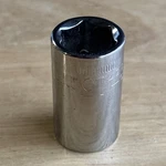 Craftsman 15MM Shallow Socket 1/2" Drive Error Stamped Upside Down G 44257 Usa. Fixed Price $17.95.