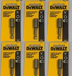 (6) Dewalt 1/4" Magnetic Nut Driver 7/8" #DW2218. 6-EACH. Fixed Price $19.99.