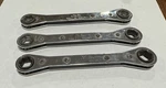 Cornwell RB1618 1/2 9/16 6-POINT Ratcheting Box Wrench Usa RB-1618. Fixed Price $12.00.