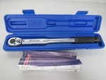 Westward 3/8" Micrometer Torque Wrench 4DA95 With Case. Fixed Price $49.99.