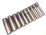 Snap On Tools Usa New Piece 1/4" Drive 6 Point Sae Deep Socket Set 110STMY. Fixed Price $194.95.