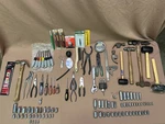 Tool Lot - 118 Pcs. Craftsman , Wright Stanley Etc..... New & Used. Fixed Price $200.00.