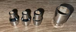 Beta Tools Italy 910A 6PT Sockets, 3/8 Drive 6MM, 7MM, 9MM, & 18MM. Fixed Price $80.00.