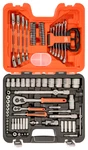 Bahco S910 92 Piece Metric & Af 1/4 And 1/2IN Drive Ratchet, Socket, Spanner Set. Fixed Price $193.37.