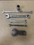 Vintage Snap On Blue Point Wrenches And 5/8 Socket 6 Pieces. Fixed Price $17.50.