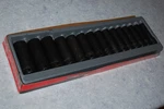 Deep Impact Socket Set Snap On Metric 1/2" Drive. Fixed Price $377.00.
