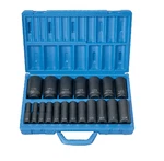 Grey Pneumatic 1319D 1/2" Drive Piece Deep Length Fractional Master Set. Fixed Price $194.12.
