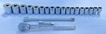 Craftsman Vintage 70S 80S Socket Set V-series 1/2 Drive 21 Pieces Mechanic Tool. Fixed Price $249.00.