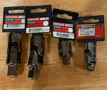 (4) Nos Craftsman 1/2 & 3/8 Drive Assorted Sockets 50762, 45872, 45842, 45871. Fixed Price $29.99.