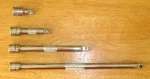 Case Ih International 4-PIECE 3/8" Drive Knurled Socket Extension Set Nice!!. Fixed Price $65.00.